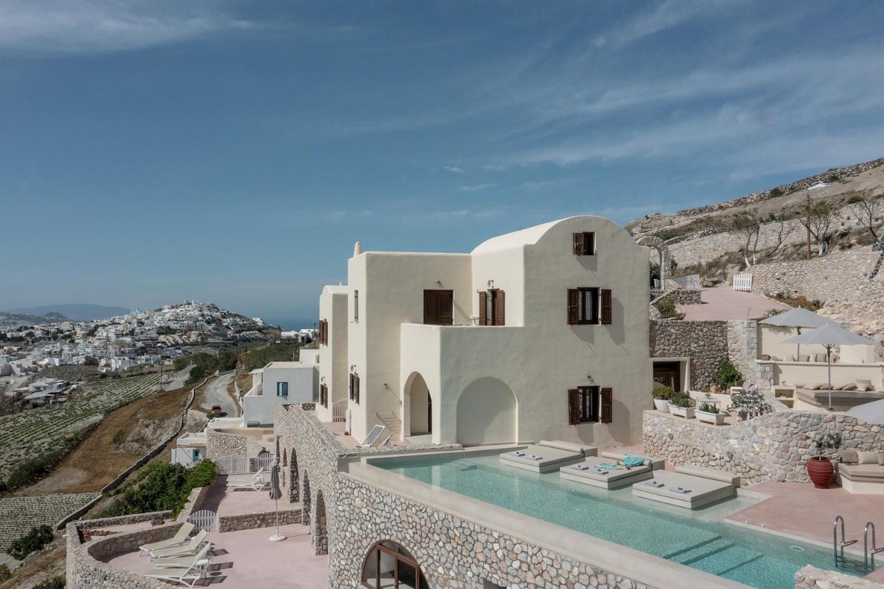 Zatrikion Santorini Villas Πύργος Εξωτερικό φωτογραφία
